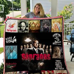 The Sopranos Poster Quilt and Home Decor