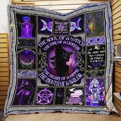 The Soul Of A Witch Cl18100708Mdq Quilt Blanket and Home Decor