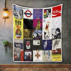 The Times Album Covers Quilt Blanket and Home Decor