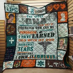 The Title Cna Cant Be Inherited Quilt Blanket Dhc0102388Td and Home Decor