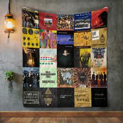 The Tragically Hip Album Covers Quilt Blanket and Home Decor
