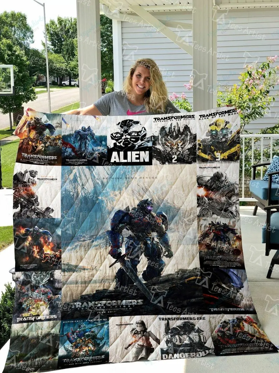 The Transformers Quilt Blanket 0906 and Home Decor