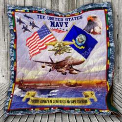 The United States Navy Quilt Th689  Quilt and Home Decor