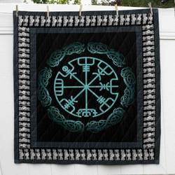 The Vegvisir Viking Hur Quilt Bevrnb and Home Decor