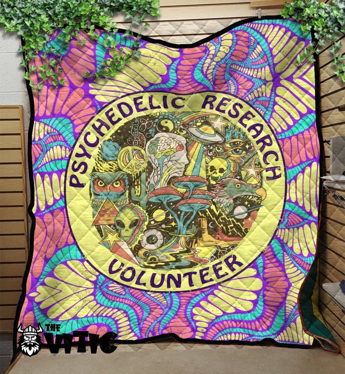 The Vitic™Amazing Psychedelic Quilt Hd06131 and Home Decor