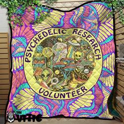 The Vitic™Amazing Psychedelic Quilt Hd06131 and Home Decor
