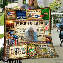 The Vitic™Puerto Rico Quilt Hd06014 and Home Decor