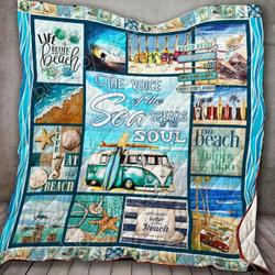 The Voice Of The Sea Speaks To The Soul Quilt-0489 and Home Decor