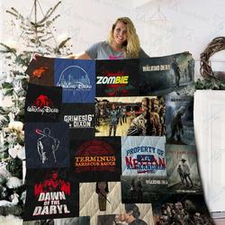 The Walking Dead Quilt Blanket 02153 and Home Decor