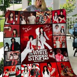 The White Stripes Quilt Blanket Hvt060606  Quilt and Home Decor