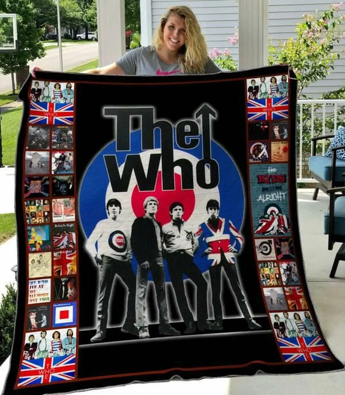 The Who Quilt Blanket Hvt070630 Quilt and Home Decor