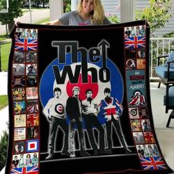 The Who Quilt Blanket Hvt070630  Quilt and Home Decor