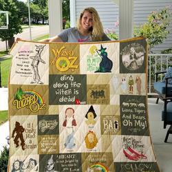 The Wizard Of Oz All Season Plus Size Quilt Blanket Ver 3 and Home Decor