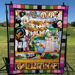 The Wizard Of Oz Blanket Th1607 Quilt and Home Decor