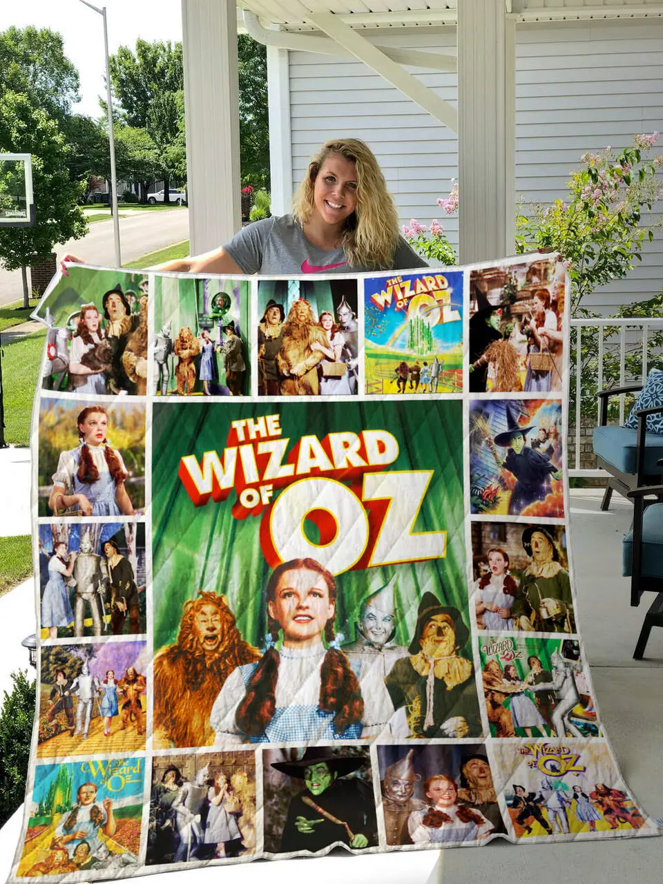The Wizard Of Oz Quilt Blanket 0732 and Home Decor