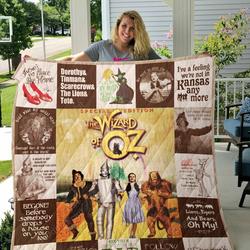 The Wizard Of Oz Quilt Blanket and Home Decor