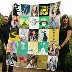The Wizard Of Oz Quilt Blanket For Fans and Home Decor
