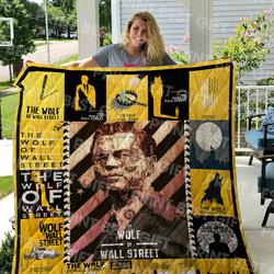 The Wolf Of Wall Street Poster Quilt and Home Decor