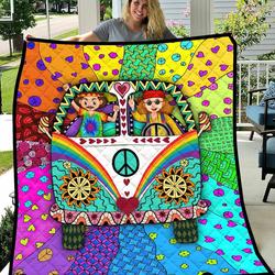 Thevitic™ Hippie Quilt Aop 04083 and Home Decor