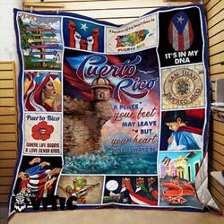 Thevitic™ Puerto Rico Quilt 3D Aop 03415 and Home Decor