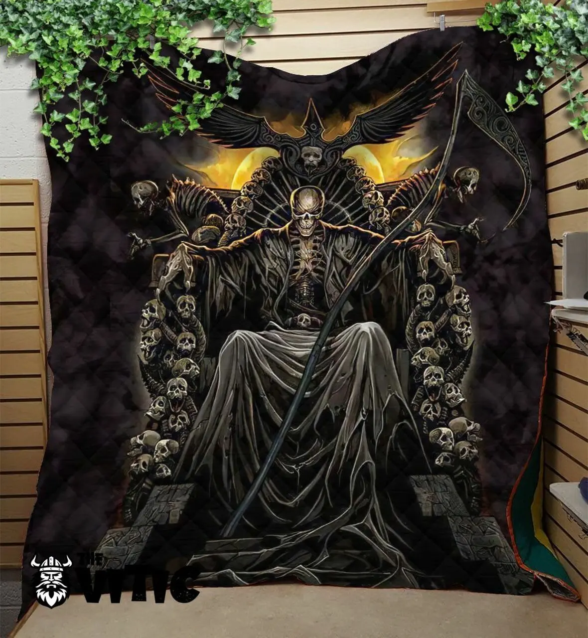 Thevitic™ Skull Quilt Hd04282 and Home Decor
