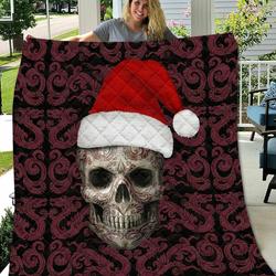 Thevitic™ Skull Quilt Hd04323 and Home Decor