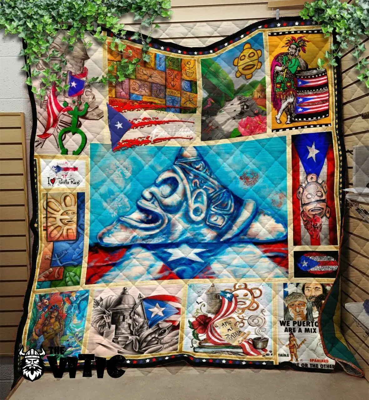 Thevitic™ Taino Quilt Aop 03813 and Home Decor