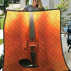 Thevitic™ Violin Quilt 3D Aop 04144 and Home Decor