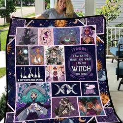 Thevitic™ Wicca Halloween Quilt Hd04682 and Home Decor