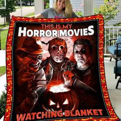 This Is My Horror Movies Vr2 H89  Quilt and Home Decor