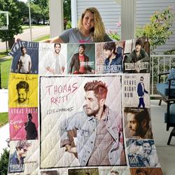 Thomas Rhett Quilt Blanket For Fans Ver 17 and Home Decor