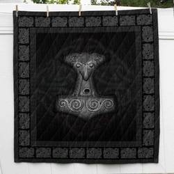 Thor Mjolnir Hammer Viking Cl2100523Mdq Quilt Blanket and Home Decor