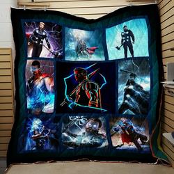 Thor Superhero Quilt Design By Exrain and Home Decor