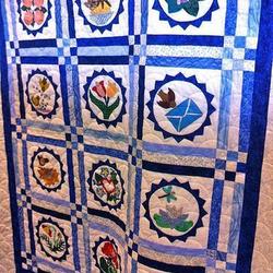 Through The Year Hur Quilt pq and Home Decor