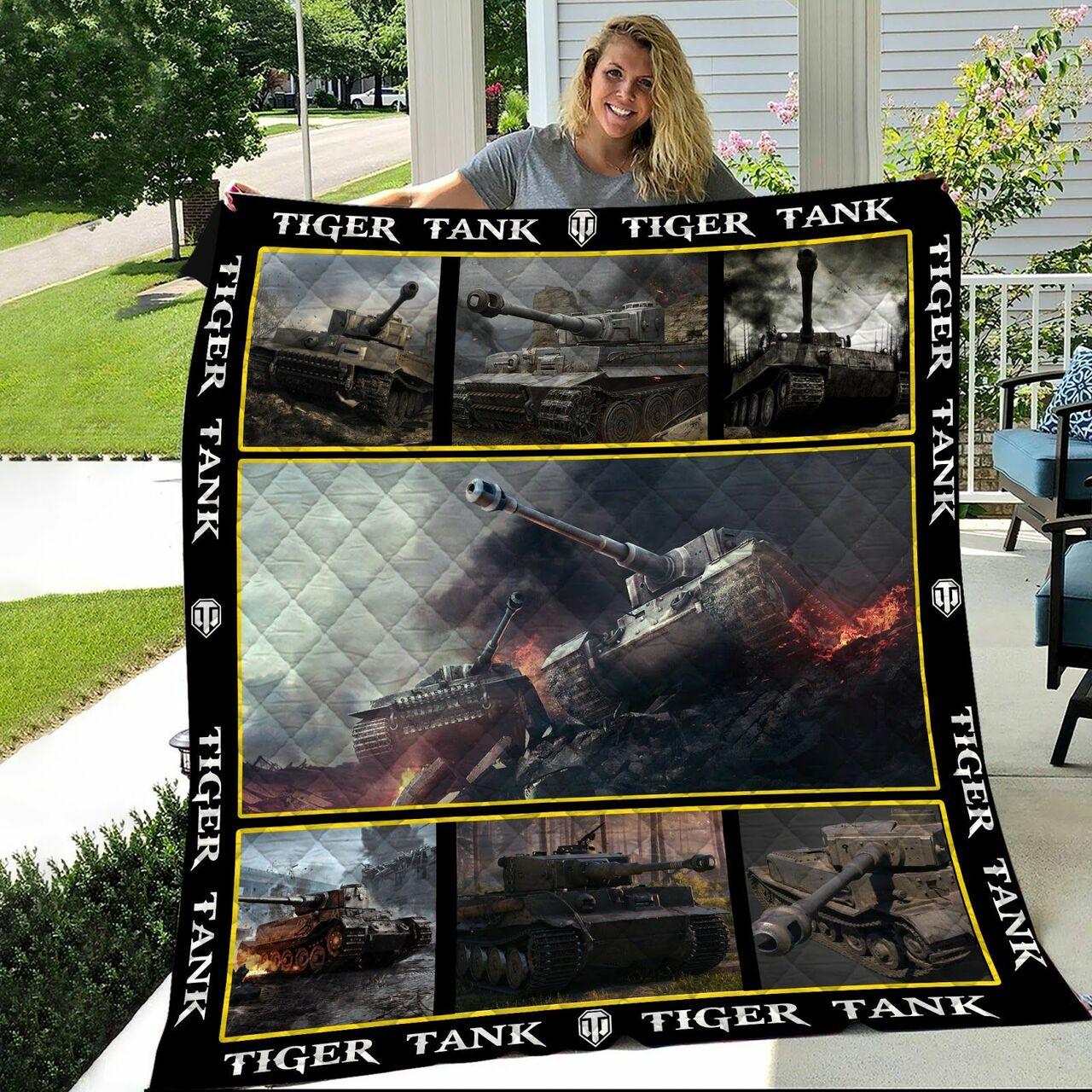 Tiger I Tank Collection Like Quilt Tql and Home Decor