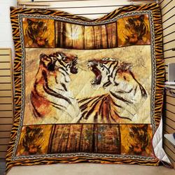 Tiger Quilt Blanket Dhc04012020Td and Home Decor