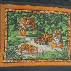 Tiger Quilt Blanket Dhc150104Lt and Home Decor