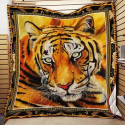 Tiger Quilt Q2702-01 and Home Decor
