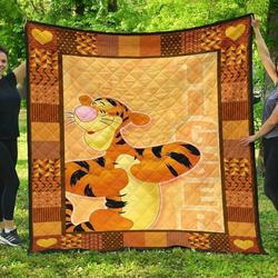 Tigger Disney Winnie The Pooh Quilt Blanket and Home Decor