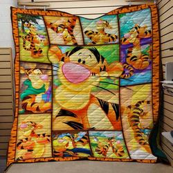 Tigger  Quilt Blanket  Quilt and Home Decor
