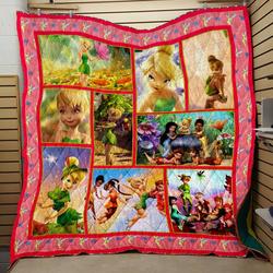 Tinker Bell And Friends Quilt V2  Quilt and Home Decor