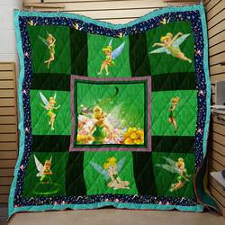 Tinker Bell Angel Wings Lovely Quilt V10  Quilt and Home Decor