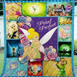 Tinker Bell Beautiful Summer Quilt Design By Exrain and Home Decor