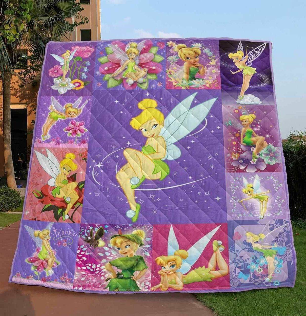 Tinker Bell Blanket Th1607 Quilt and Home Decor