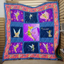 Tinker Bell Flower Quilt V4  Quilt and Home Decor