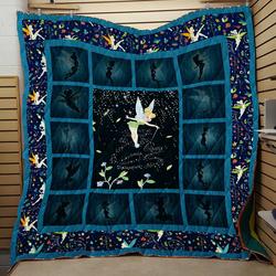 Tinker Bell Night Quilt V5  Quilt and Home Decor
