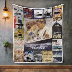 Titanic 2 Album Covers Quilt Blanket      and Home Decor