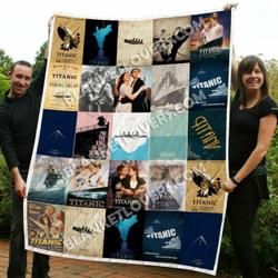 Titanic Quilt Blanket 02 and Home Decor