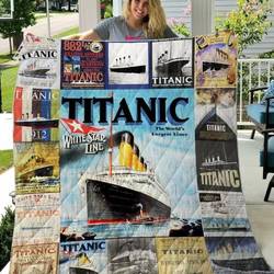 Titanic Quilt Blanket M11063  Quilt and Home Decor