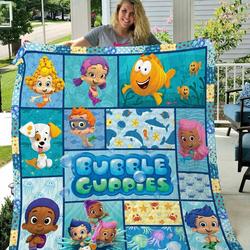 Tlmus Bubble Guppies Quilt Blanket and Home Decor